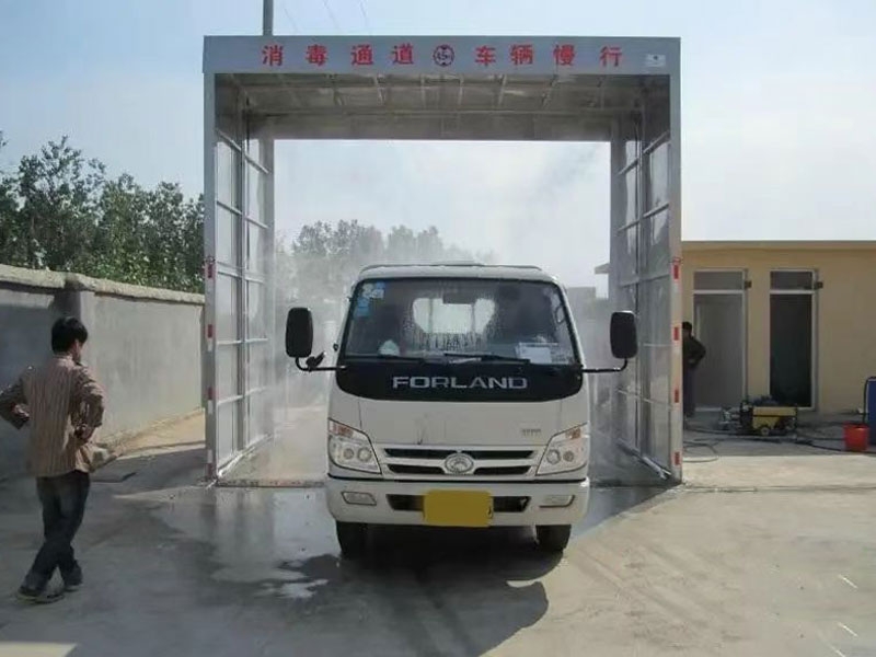 车辆消毒通道