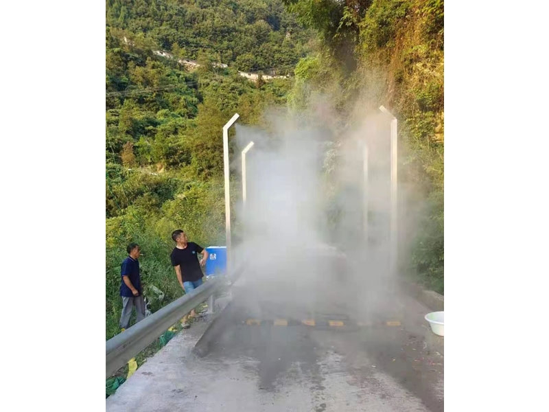 车辆消毒通道
