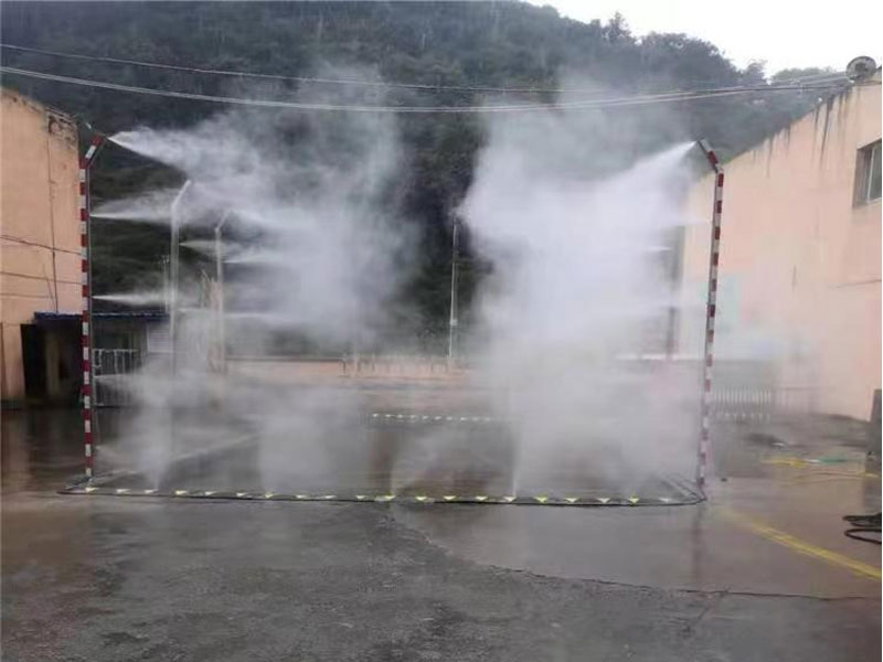 车辆消毒通道